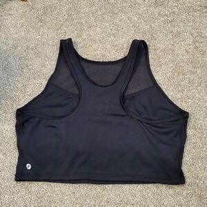 Mesh top sports bra, Joe Fresh, Large